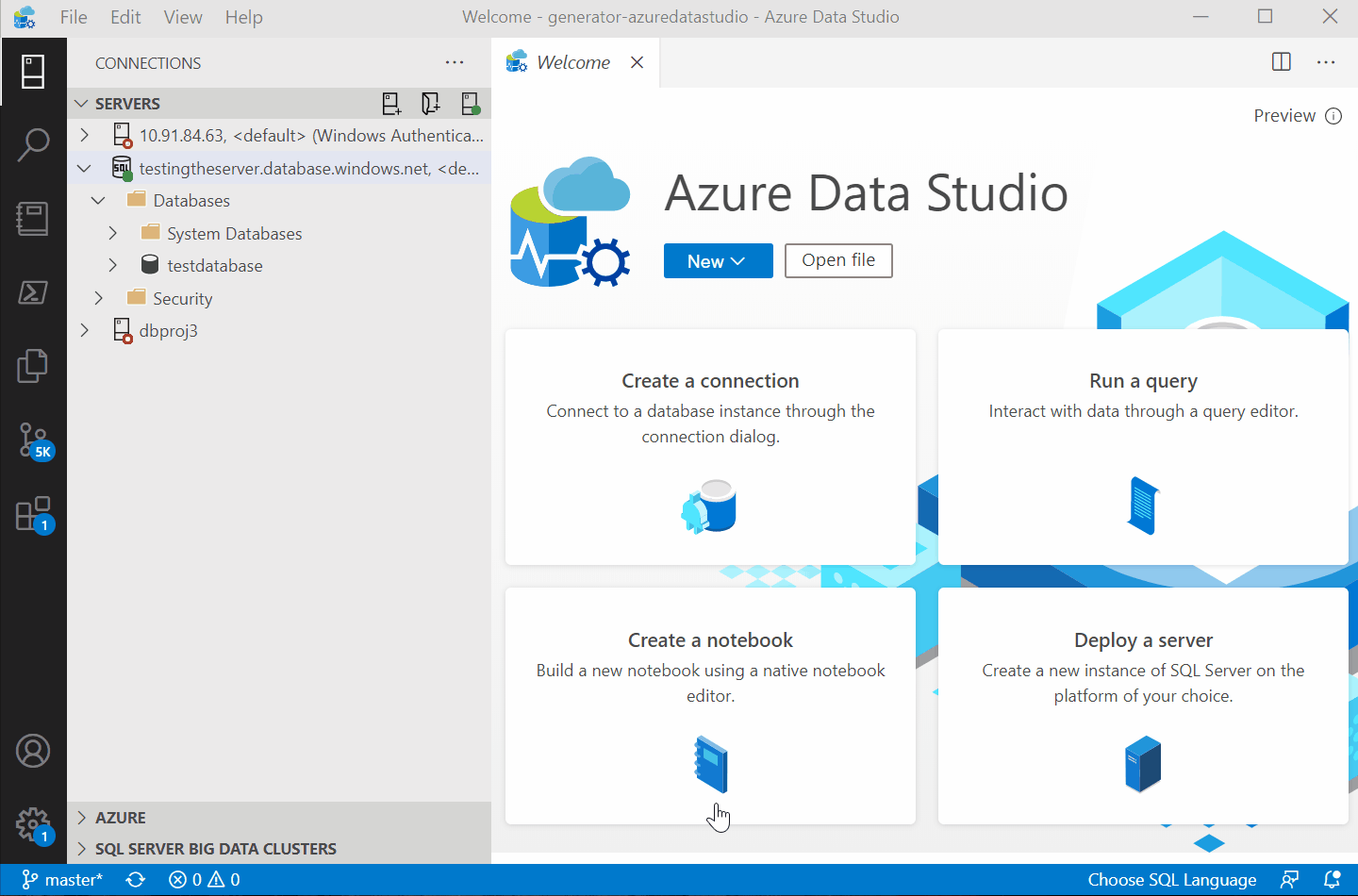 Screenshot that shows dashboards introduction.