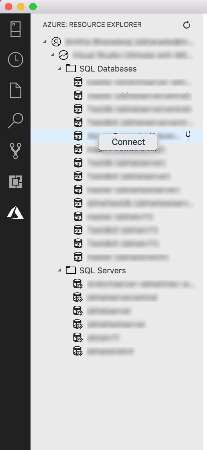 Connect to Azure SQL resource