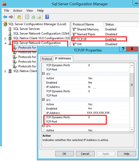 Configure SQL to on a specific TCP port - SQL Server Microsoft Learn