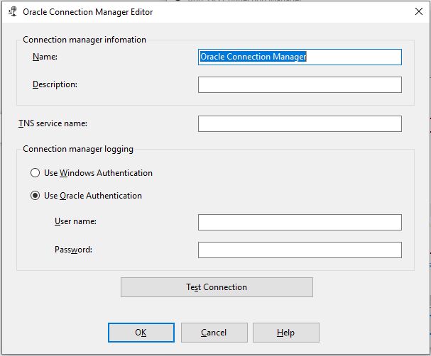 Oracle Connection Manager - SQL Server Integration Services (SSIS) |  Microsoft Learn