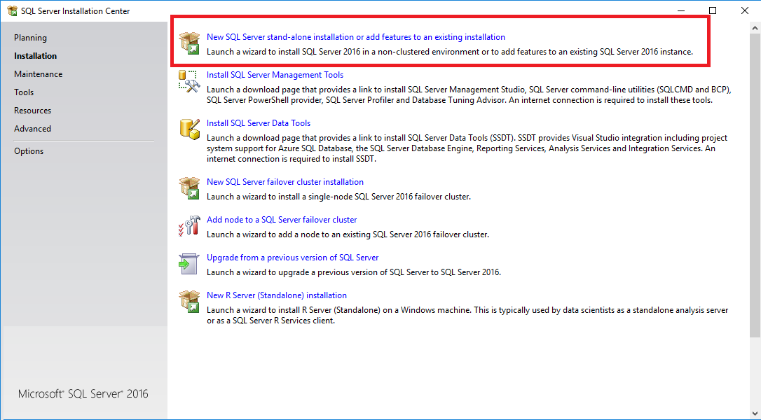 Install SQL Server 2016 R Services - SQL Server Machine Learning Services |  Microsoft Learn