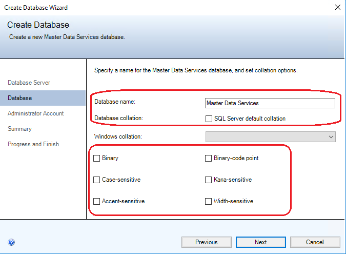 ms sql master database