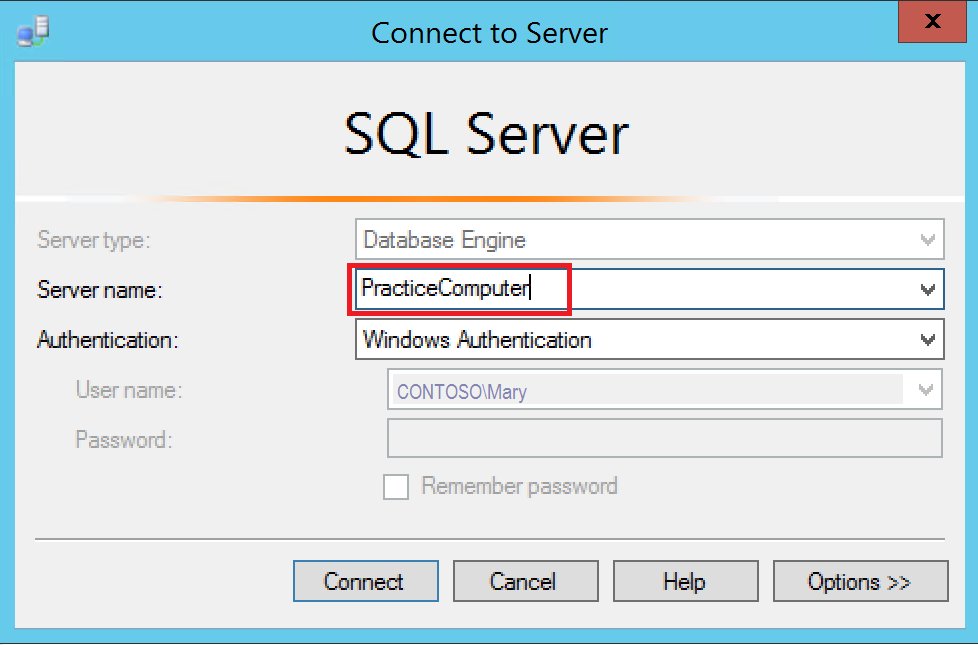 Engine files mysql. SQL Server database engine. Имя сервера. Имя сервера SQL Server Management Studio. Connect to Server.