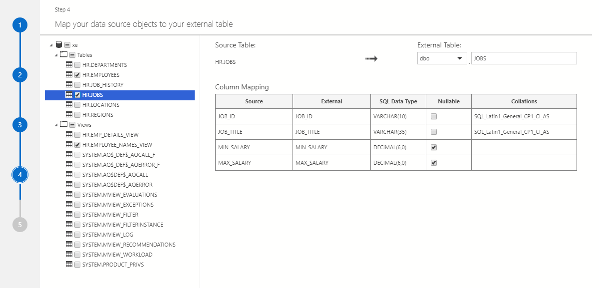 Virtualize External Data SQL Server Microsoft Learn   Data Table Map 