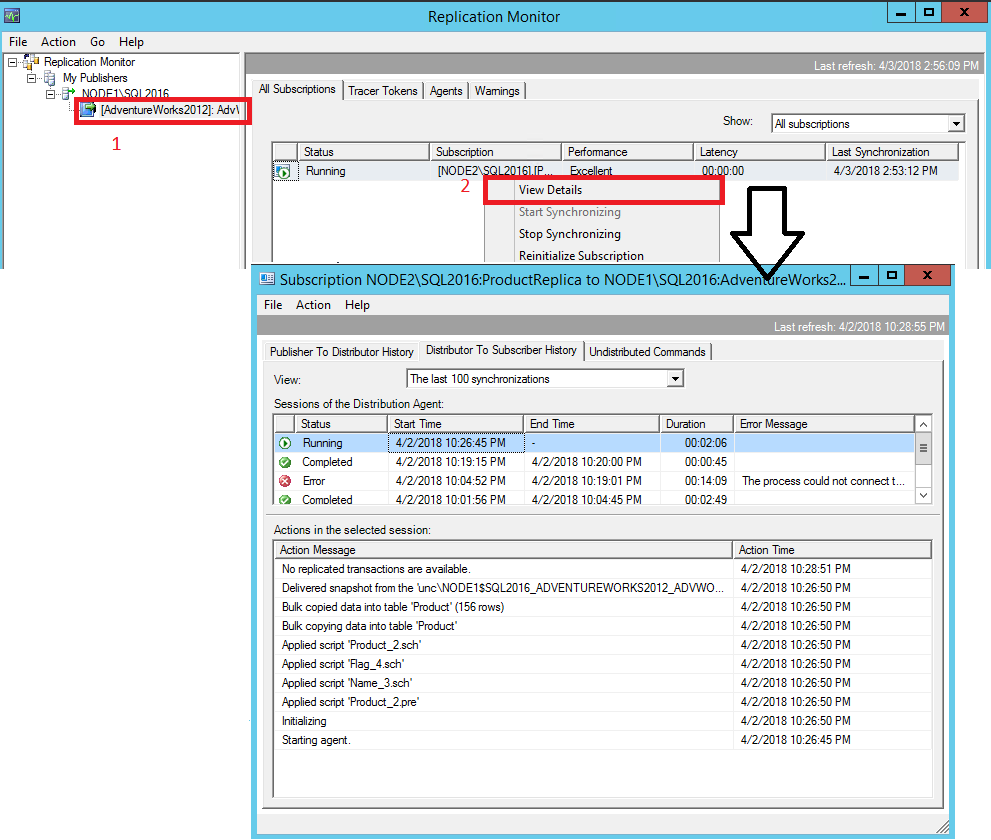 find-errors-with-transactional-replication-sql-server-microsoft-learn