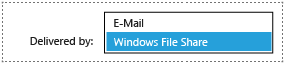 Screenshot of a modified list of delivery extensions.