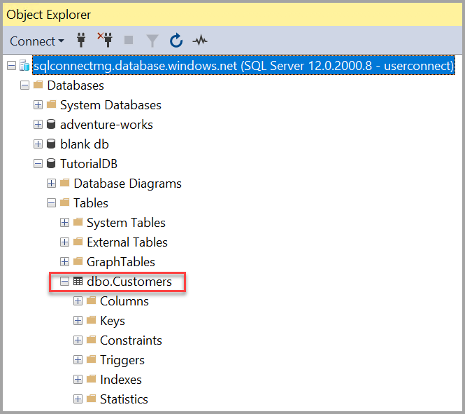 Connect and query an Azure SQL Database or an Azure Managed Instance using SQL  Server Management Studio (SSMS) - SQL Server Management Studio (SSMS) |  Microsoft Learn
