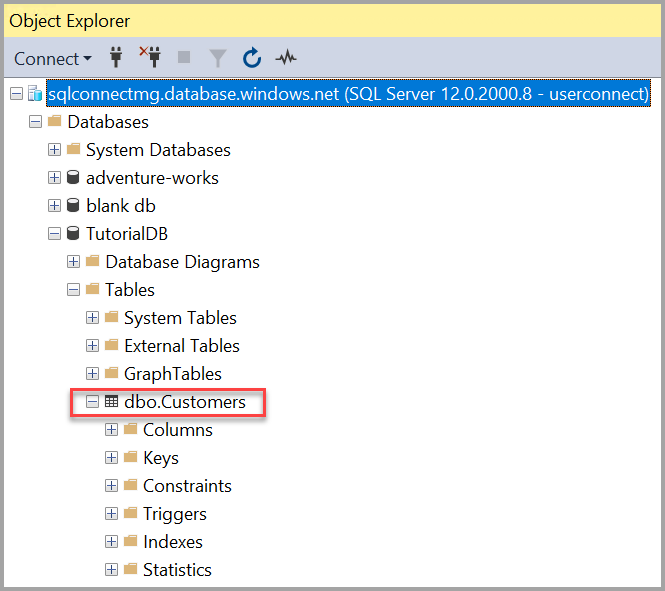 Connect and query an Azure SQL Database or an Azure Managed Instance using  SQL Server Management Studio (SSMS) - SQL Server Management Studio (SSMS) |  Microsoft Learn