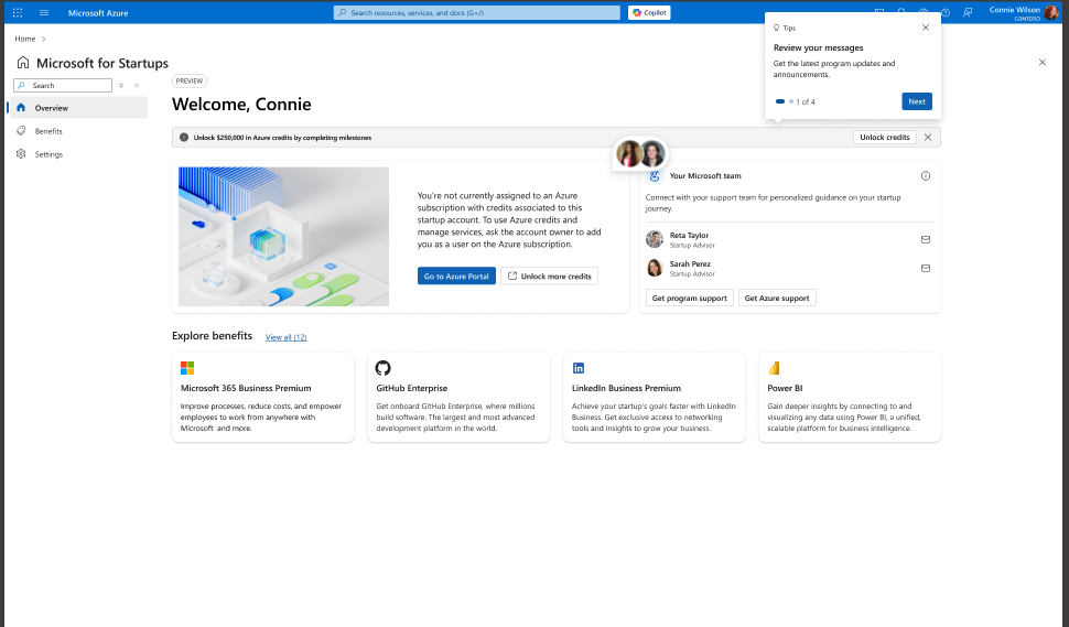 Microsoft Sign in page to continue to Microsoft Azure.