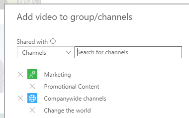 Add to group/channel page.