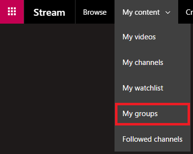 Find groups in Microsoft Stream (Classic) - Microsoft Stream | Microsoft  Learn