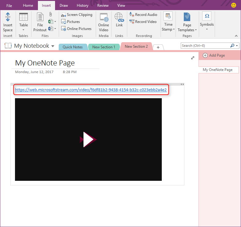 Share with OneNote.