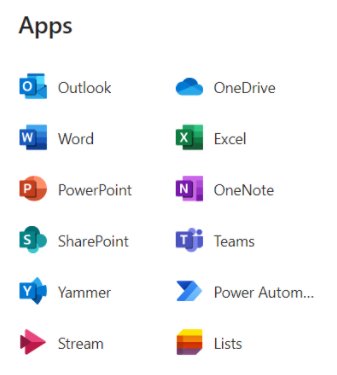 Microsoft Apps