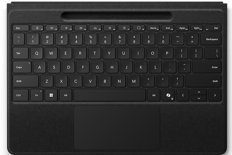 Screenshot of Surface Pro Flex Keyboard