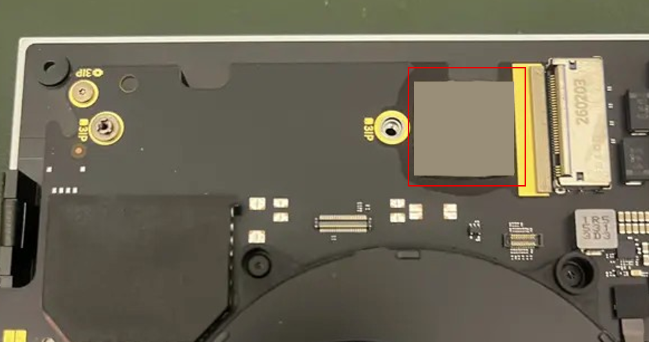 Screenshot that shows Install Thermal Pad (Motherboard).