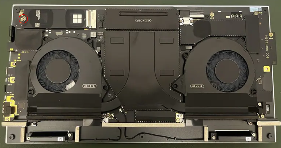 Screenshot that shows Remove the Removable Solid-State Drive.