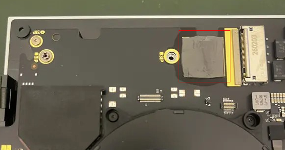 Screenshot that shows Remove Thermal Pad.