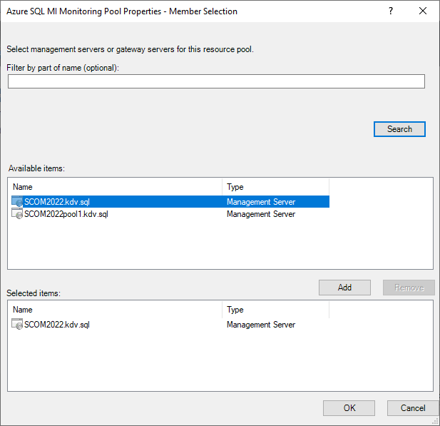 Managed instance monitoring pool in Management Pack for Azure SQL ...