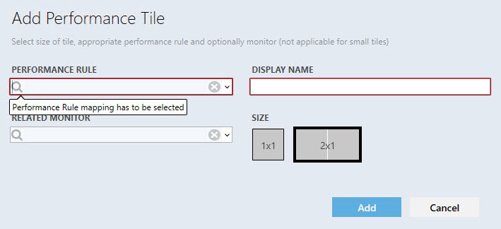 Screenshot showing Select a tile.