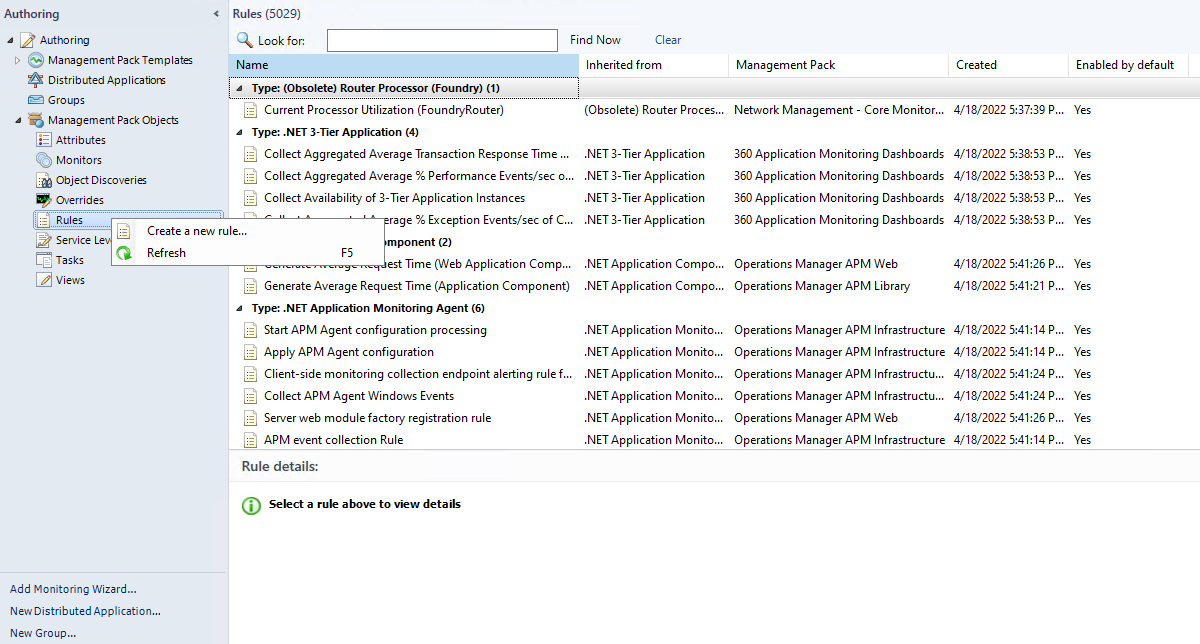 Custom query based performance rule in Management Pack for SQL