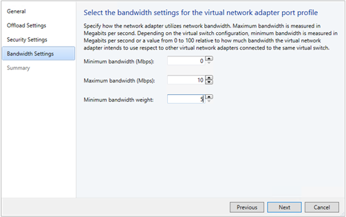 Control SDN virtual network bandwidth with QoS | Microsoft Learn