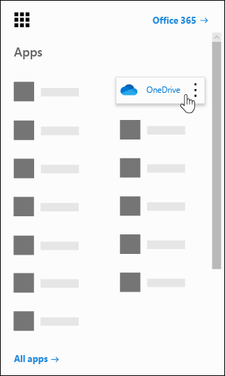 To access OneDrive from Office.com, users can browse to it from the app launcher
