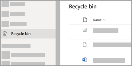 Users may be able to recover files from the OneDrive recycle bin