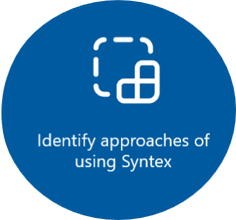Phase of identifying approaches to use Syntex.