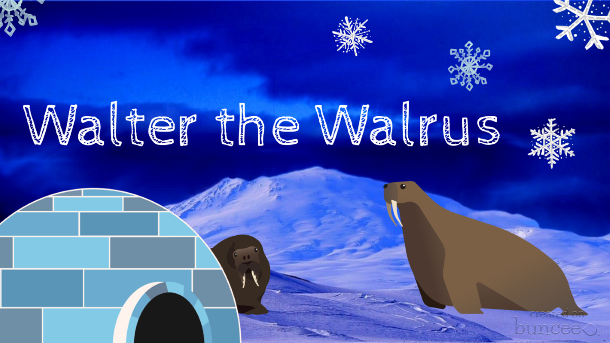 Screenshot of a fictional story made by a student with Buncee.
