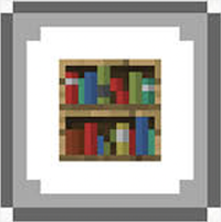 Illustration of the library icon.