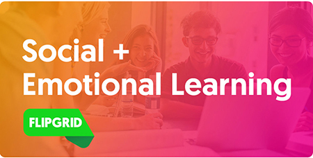 Screenshot of Flip social and emotional learning banner image.