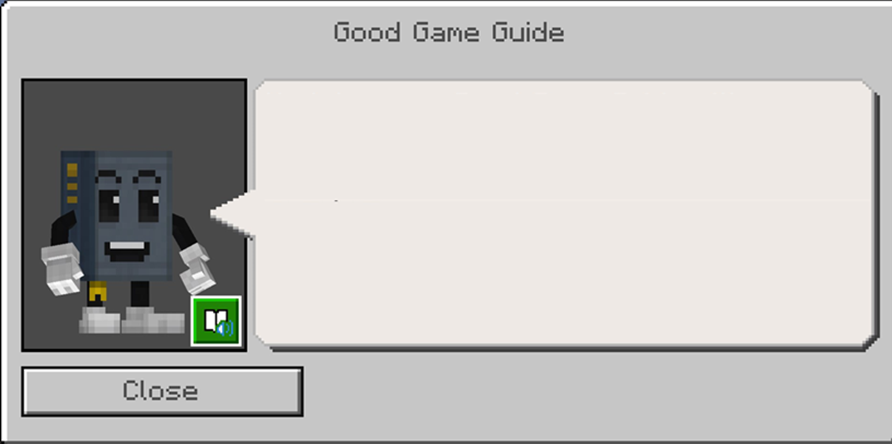 Screenshot of the Good Game Guide.