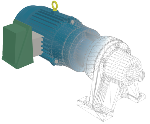 Three-dimensional model illustration of an Overview CAD.