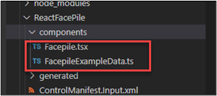 Screenshot of removing two facepile folders.