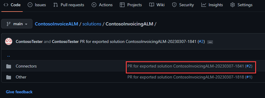 Screenshot from the pull request.