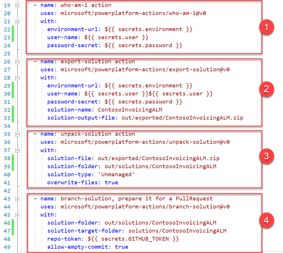 Screenshot showing the steps outlined above.
