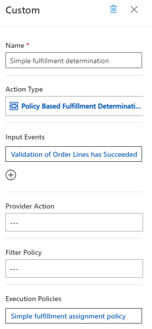Screenshot of Custom properties.