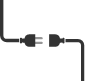 A plug and socket icon, representing a network connection.