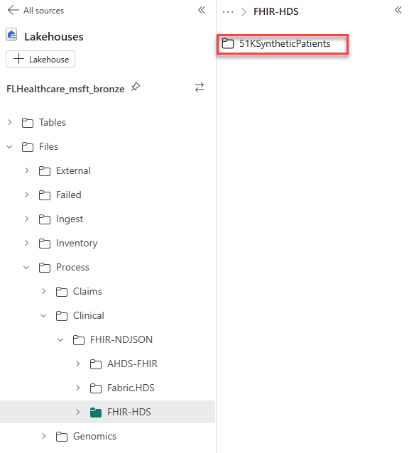 Screenshot of selecting the copied dataset.