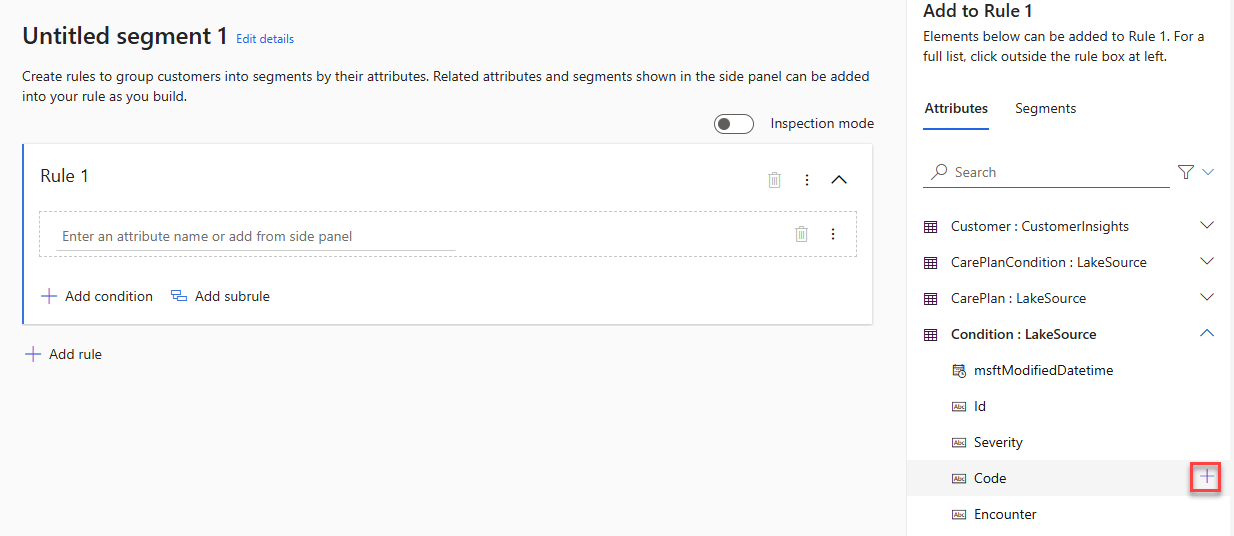 Screenshot of how to add Code.