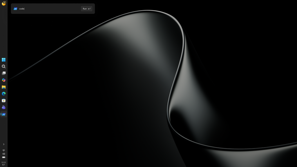 Screenshot showing AI agent access from the Windows Taskbar on an NVIDIA RTX Spark-enabled device.