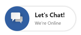 Screenshot of the Let's Chat widget to open a new Health Bot conversation.