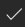 Screenshot of the check mark icon used in PowerScribe One to save a folder.