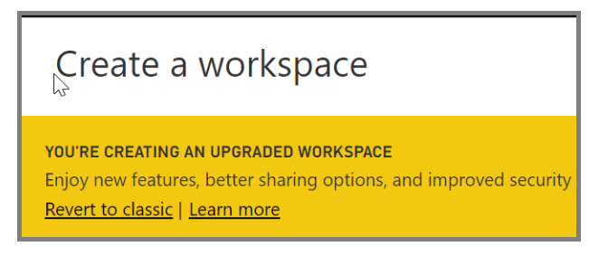 Screenshot of the "My Workspace" menu option.