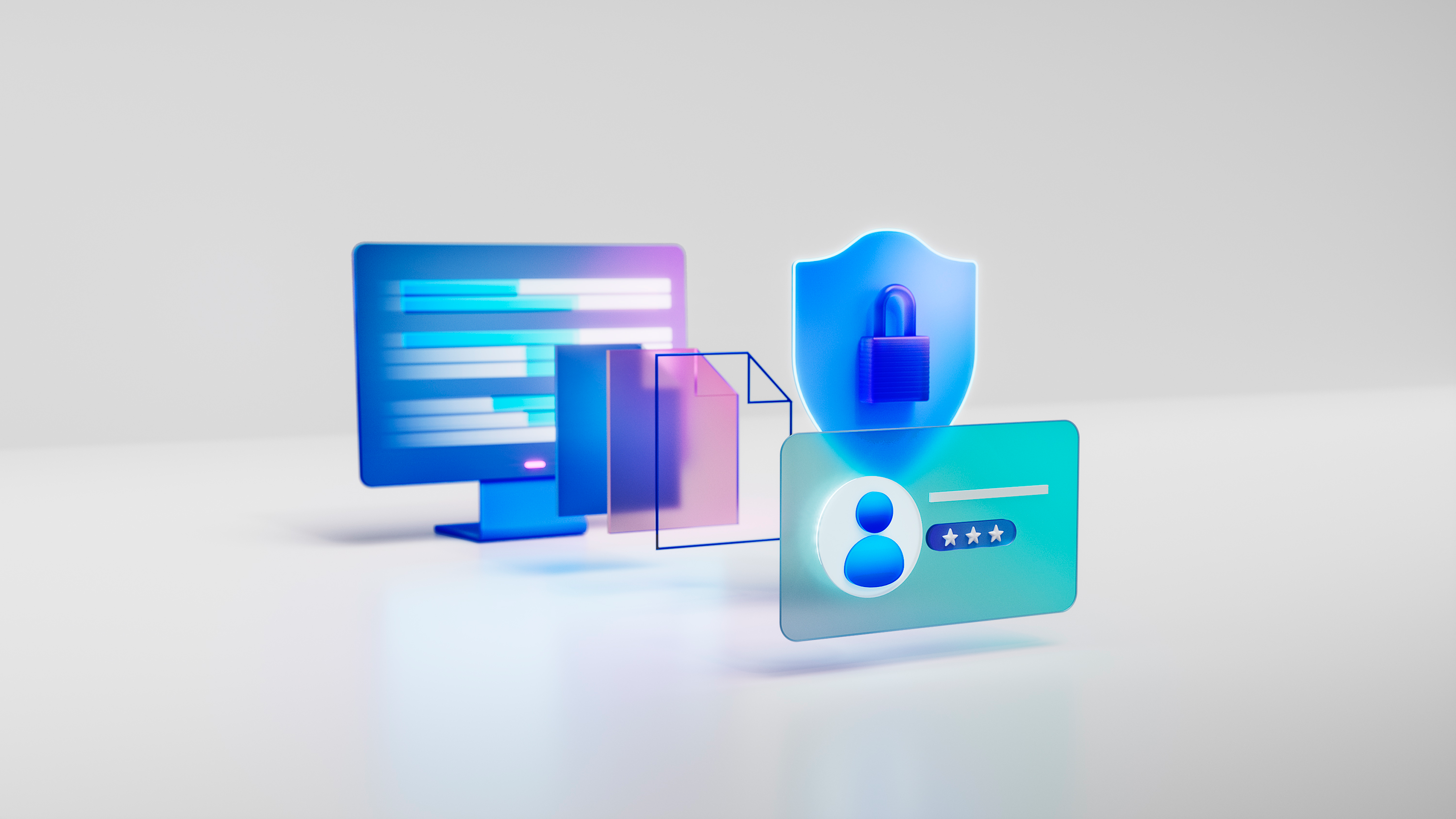 Illustration of security controls helping protect agent workflows, data access, and connected services.