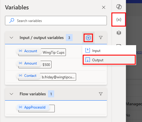 Screenshot showing the add an output button.