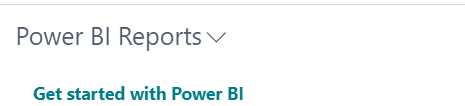 Screenshot of the Power BI Reports page after installation.