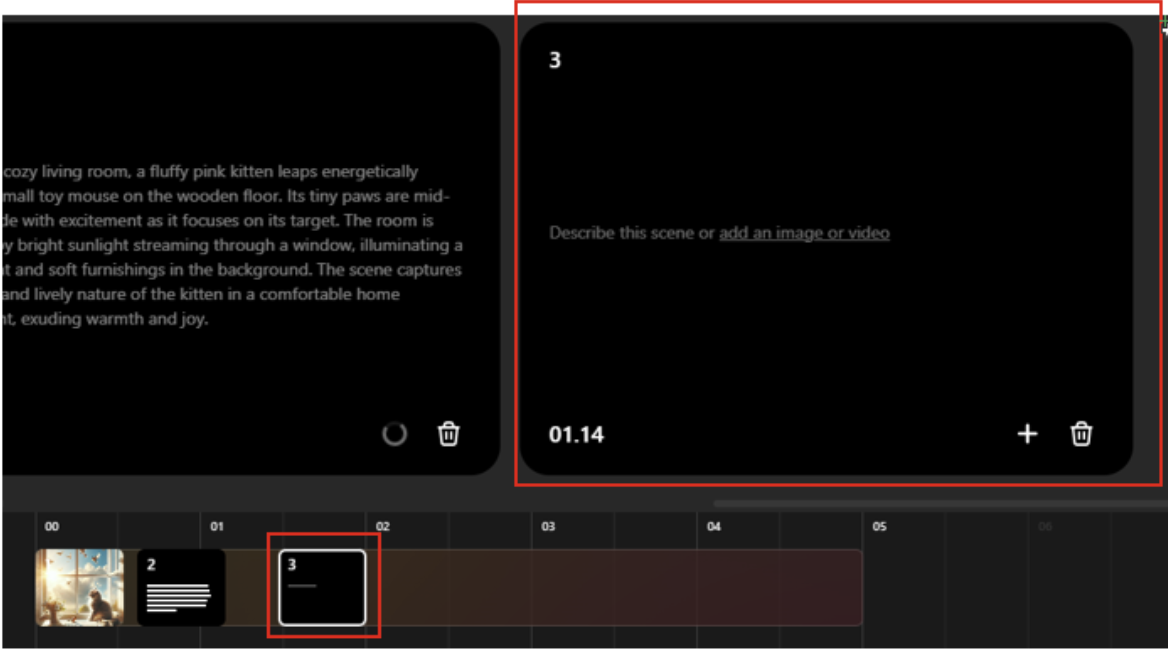 Screenshot of additional frames option.
