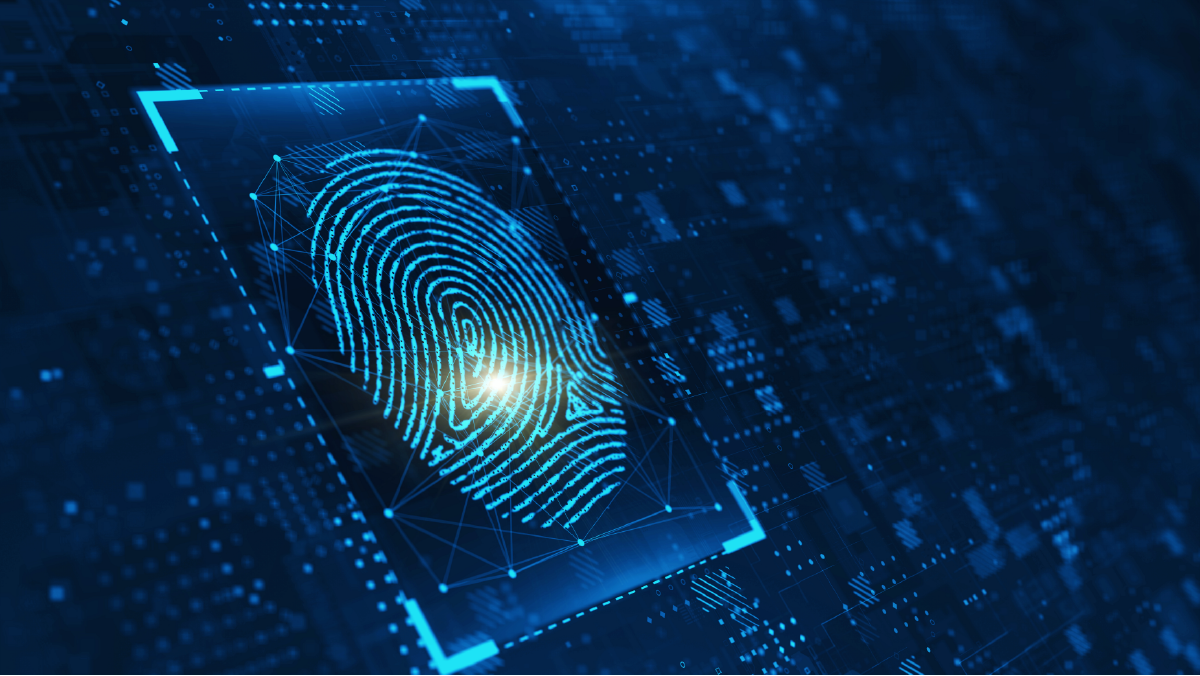 Illustration of a fingerprint.