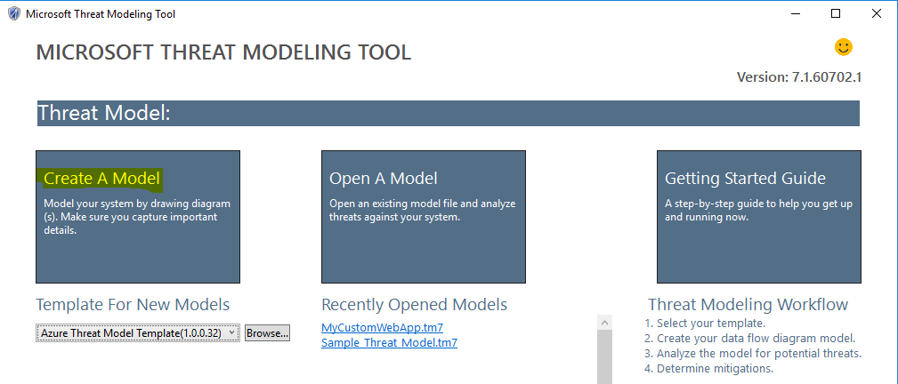 Microsoft Threat Modeling Tool.